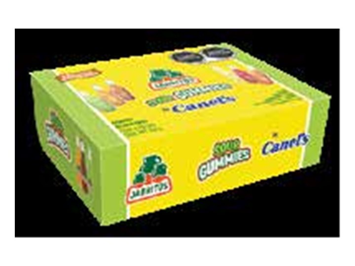 Jarritos Gummies Aciditos display