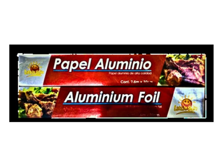 Papel aluminio 25 ft