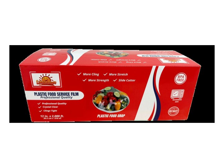 Película para alimentos 12 × 2000 ft