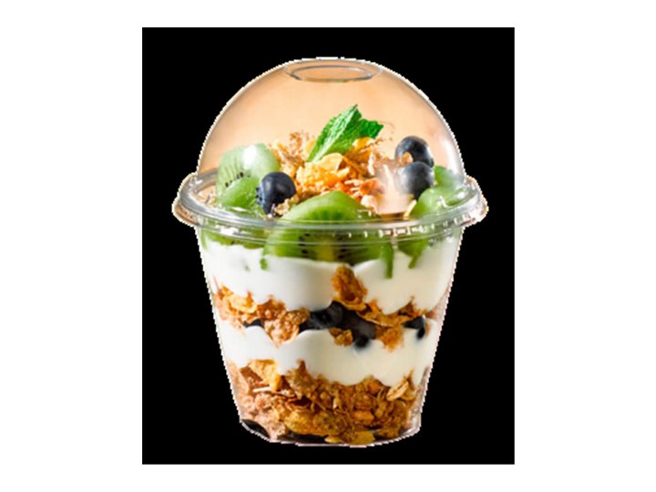 Tapa domo PET 10 a 24 oz