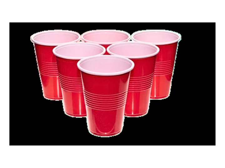 Vaso rojo 16 oz